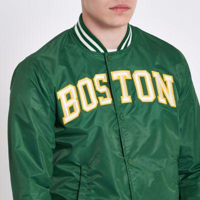 Mens Schott Varsity Bomber Jacket