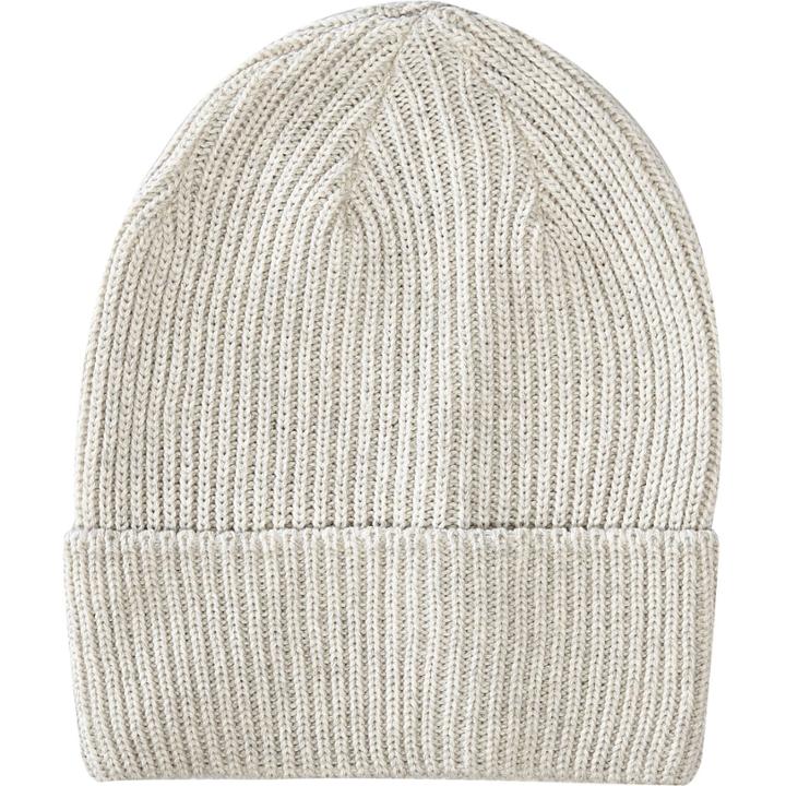 River Island Mensecru Rolled Up Beanie Hat