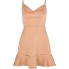 River Island Womens Frill Hem Cami Mini Dress