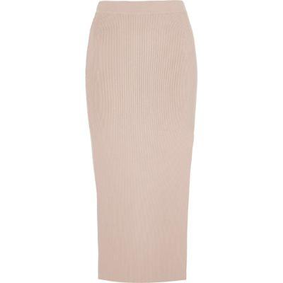 River Island Womens Side Split Midi Skirt