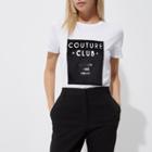 River Island Womens Petite White 'couture Club' T-shirt