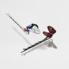 River Island Womens Design Forum Fly Trap Hair Slides