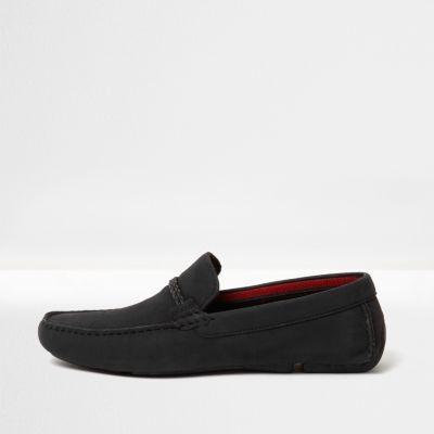 River Island Mens Plaited Snaffle Driving Shoes