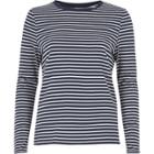 River Island Womens Stripe Tie Side Top