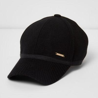 River Island Womens Knit Peak Cap