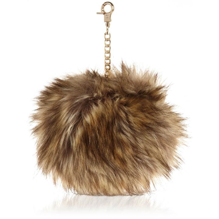 River Island Womens Pom Pom Keyring