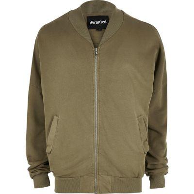 River Island Mens Granted Slouch Ma1 Bomber Jacket