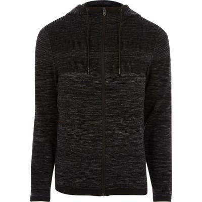 River Island Mens Jack And Jones Core Hooded Cardigan