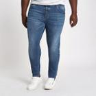 River Island Mens Big And Tall Faded Sid Skinny Jeans