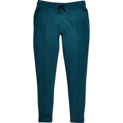 River Island Mensturquoise Smart Joggers