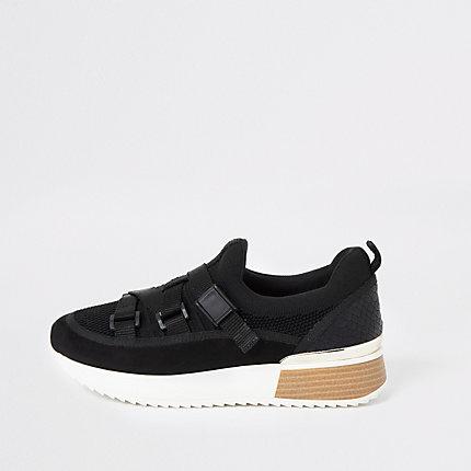 River Island Womens Strap Runner Sneakers