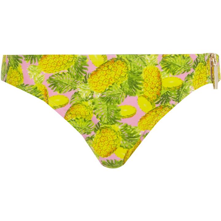 River Island Womens Pineapple Print Bikini Bottoms