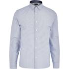 River Island Menslight Spotted Stripe Long Sleeve Shirt