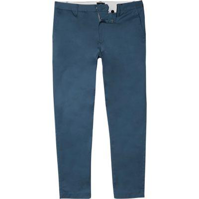 River Island Mens Cropped Skinny Chino Pants