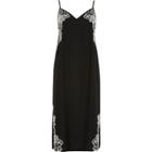 River Island Womens Floral Embroidered Slip Dress