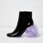 River Island Womens Feather Heel Ankle Boots