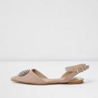 River Island Womens Embellished Pointed Slingback Shoes