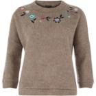 River Island Womens Knitted Embroidered Jumper