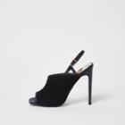 River Island Womens Asymmetric Slim Heel Shoes