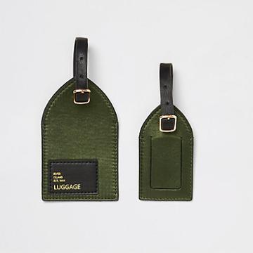 River Island Womens Satin Luggage Tags