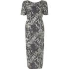 River Island Womens Camo Tie Back Maxi Dress