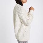 River Island Womens Cable Knit Cardigan