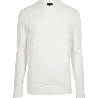River Island Mens Long Sleeve Muscle Fit Sweatshirt