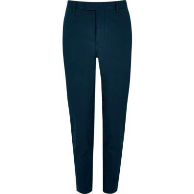 River Island Mens Cotton Skinny Suit Pants