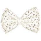River Island Girls White Laser Cut Hair Bow