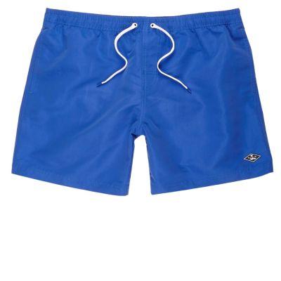 River Island Mens Cobalt Swim Trunks