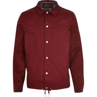 River Island Mens Lightweight Casual Coach Jacket