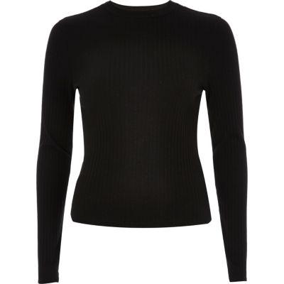 River Island Womens Ribbed Turtleneck Top