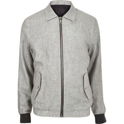 River Island Mens Linen Casual Jacket