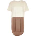 River Island Womens Block Color Oversized T-shirt