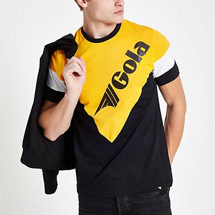 River Island Mens Gola Colour Block T-shirt