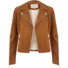 River Island Womens Suede Biker Jacket