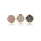 River Island Womens Gold Tone Glittery Studs Pack