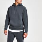 River Island Mens Svnth Embroidered Hoodie