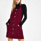 River Island Womens Cord Overall Dress