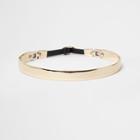 River Island Womens Gold Tone Buckle Front Choker