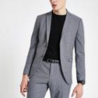 River Island Mens Selected Homme Fitted Suit Jacket