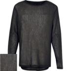 River Island Mens Lightweight Curved Hem Sweater