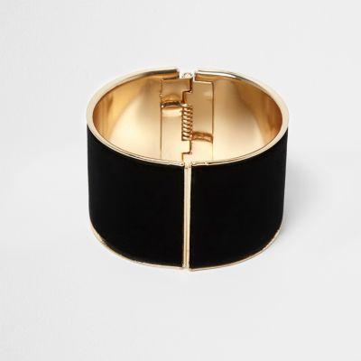 River Island Womens Velvet Cuff Bracelet