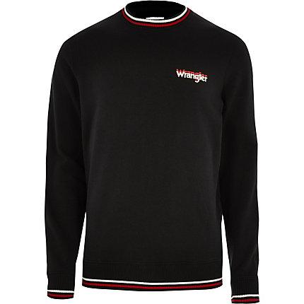 Mens Wrangler Crew Neck Sweater