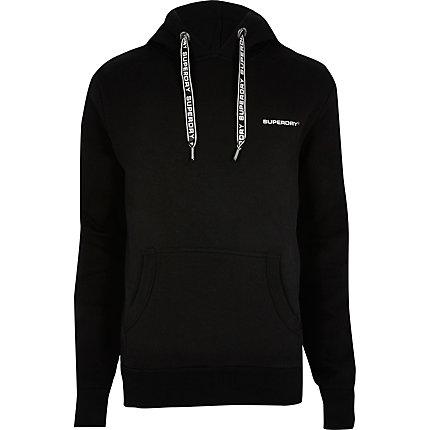 River Island Mens Superdry Logo Hoodie