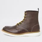 River Island Mens Select Homme Leather Lace-up Boots