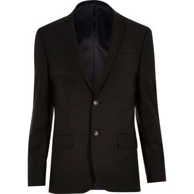 River Island Mens Skinny Travel Suit Jacket