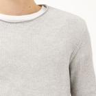 River Island Mens Lightweight Plaited Tunic Sweater