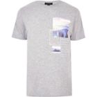 River Island Mens Multi Scene Print T-shirt