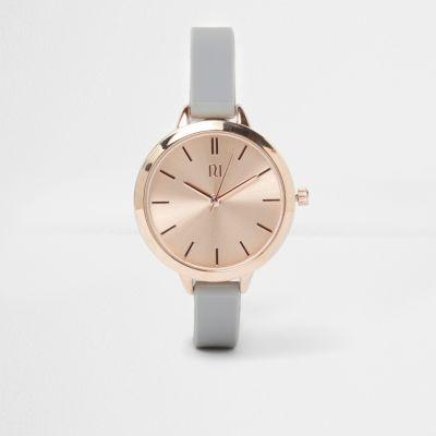 River Island Womens Rose Gold Watch
